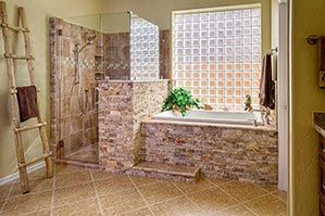 Yellow Bathroom Remodeling